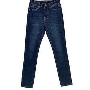 Morph Pillow Womens Denim Skinny Jeans Sz 5 Stretch Dark Wash Blue Style 158